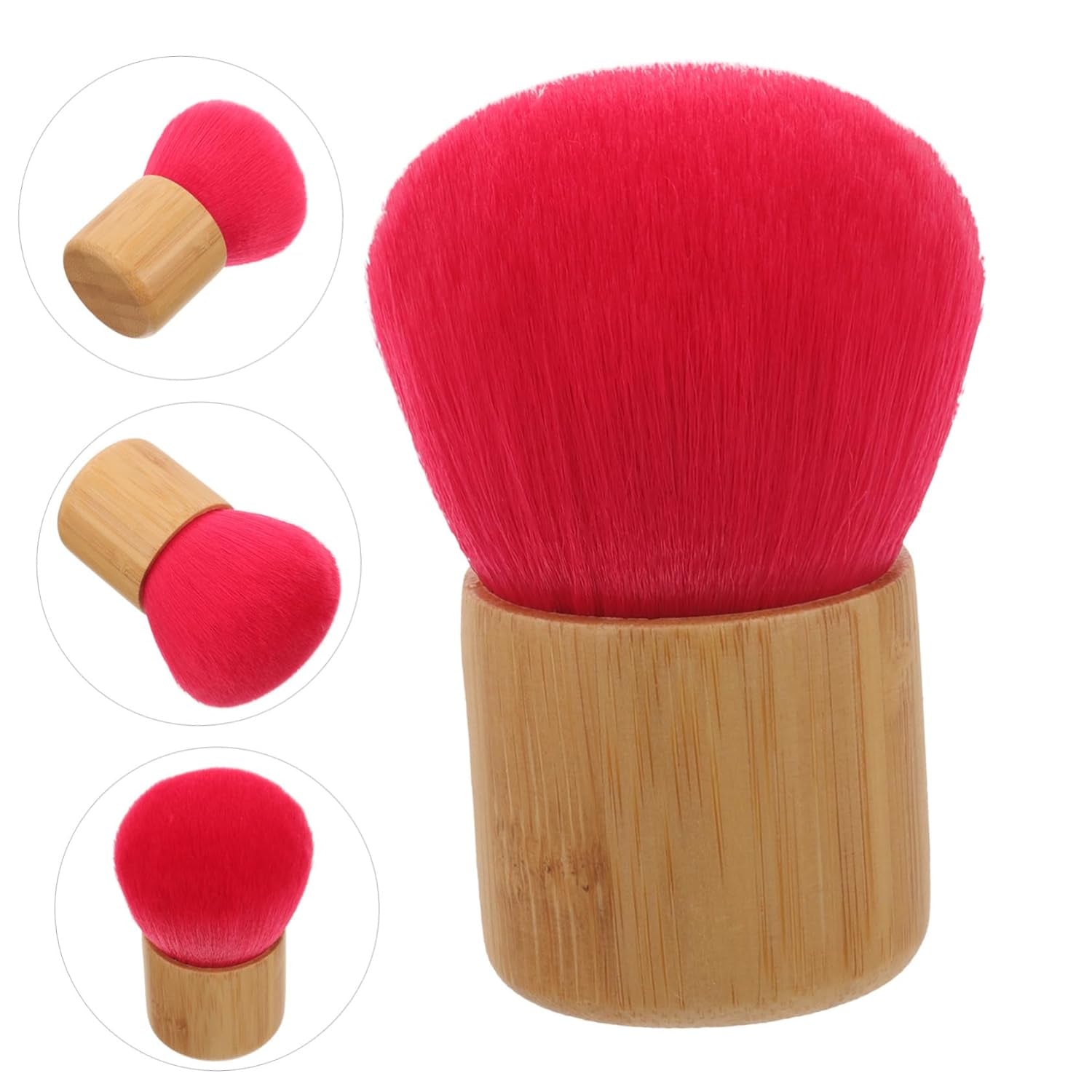 Makeup Brush Blush Powder Brush Travel Makeup Face Makeup Travel Size Makeup Cosmetic Brush Makeup Tools Brush for Powder Bulk Makeup Beauty for Makeup Professional Makeup Kit Wood