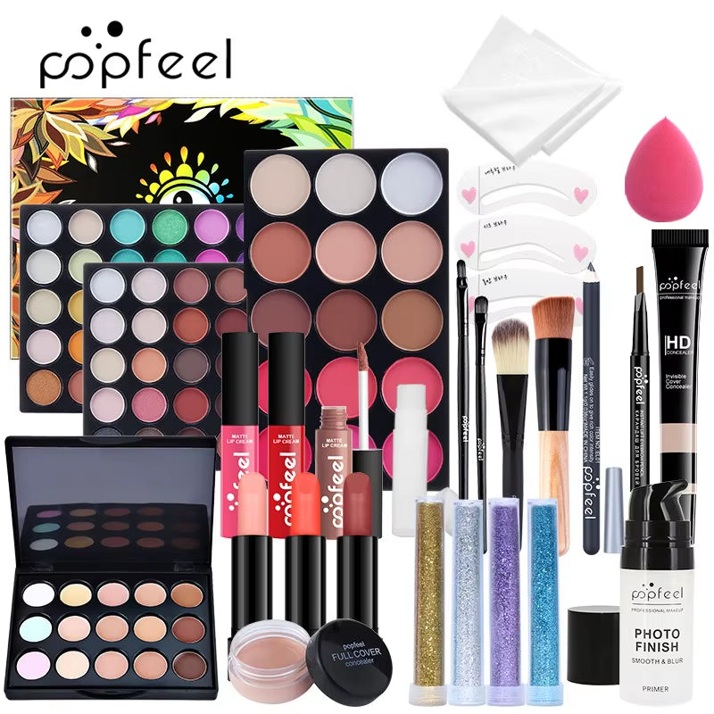 Makeup Kit,Complete Professional Makeup Kit,Makeup Gift for Women,Makeup Kit for Girls,Makeup Sets for Women