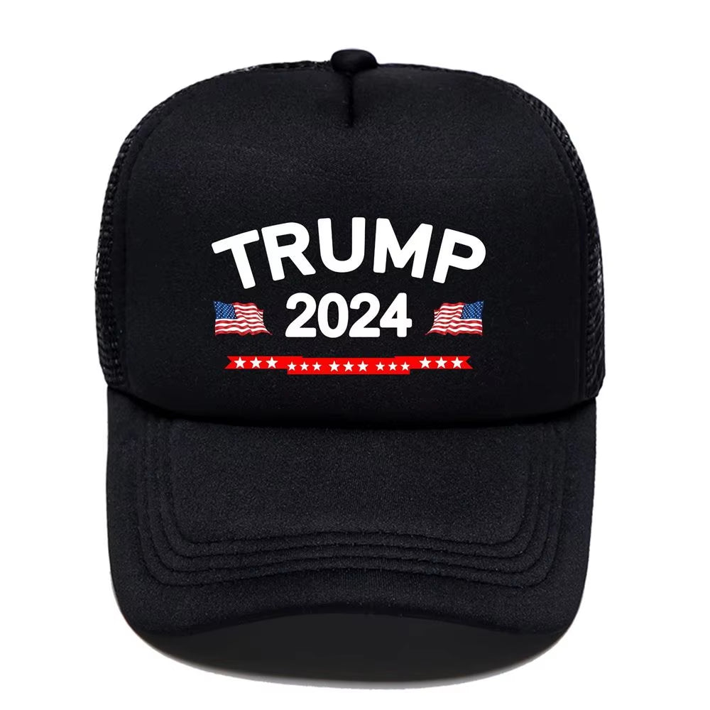 Donald Trump 2024 Cap Camouflage USA Flag Baseball Caps Keep America Great Again Snapback President Hat 3D Embroidery Wholesale