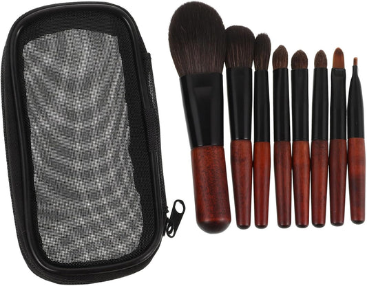 1 Set Set Portable Makeup Kit Eyeshadow Makeup Brush for Women Supple Makeup Brush Makeup Supplies Eye Makeup Brush for Makeup Cosmetics Makeup Brush Kit Makeup Tools Wooden Coffee