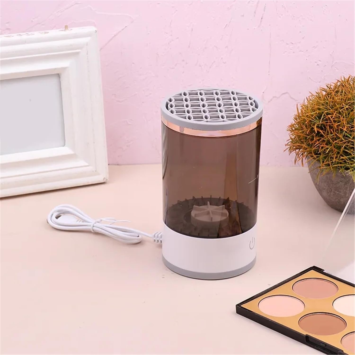 Automatic Electric Makeup Brush Cleaner Professional Tool Makeup Brush Washing Machine for Makeup Enthusiasts