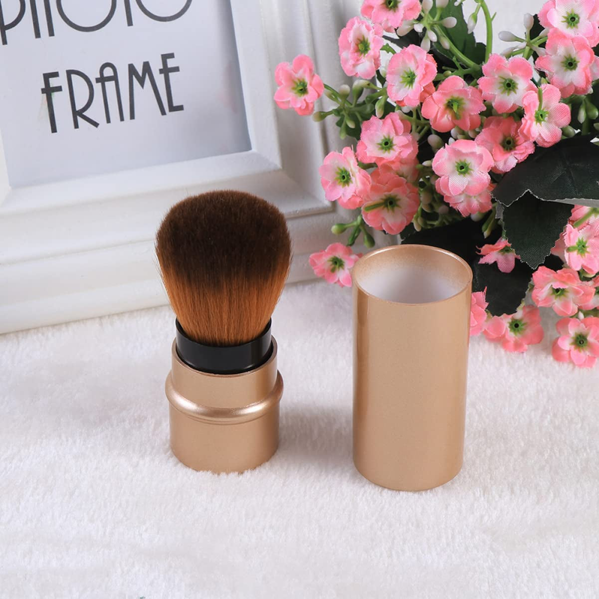 3Pcs Foundation Brush Retractable for Makeup Foundation Makeup Brush Makeup Supplies Liquid Makeup Bronzer Makeup Soft Makeup Tool Foundation Applicator Corrugated Silk Nylon Wool