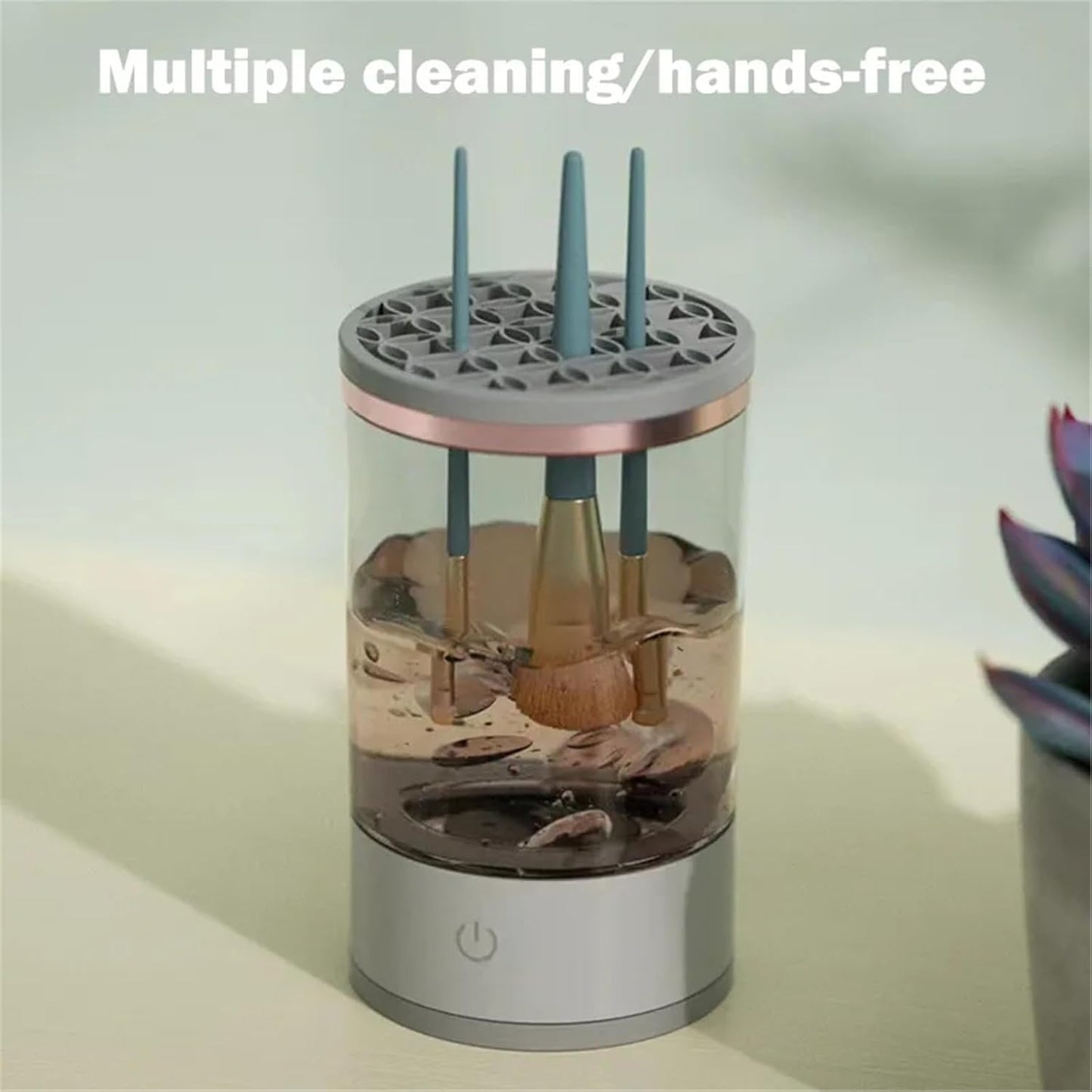 Automatic Electric Makeup Brush Cleaner Professional Tool Makeup Brush Washing Machine for Makeup Enthusiasts